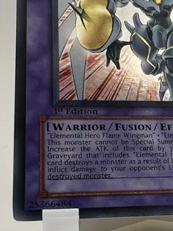 Elemental HERO Shining Flare Wingman EEN-EN036 Elemental Energy 1st Edition - Image 5