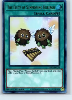 The Flute of Summoning Kuriboh Ultra Rare 1st Edition GFP2-EN152 Yugioh LP - Image 1