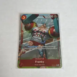 Bandai One Piece Card Game Franky ST13-011 Alt Art Foil Character 4000 - Image 1