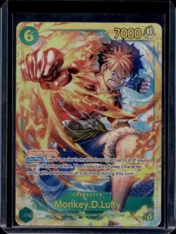 Monkey.D.Luffy - OP13-118 Carrying on His Will SEC One Piece - NM/MINT - Image 1