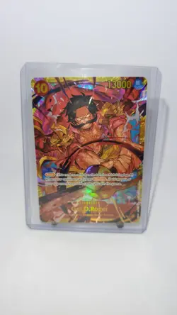 One Piece TCG Gol D. Roger SEC OP09-118 Emperors in the New World Englisch - Image 1