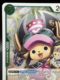 Tony Tony Chopper Store Championship Participation OP02-034 - One Piece - Image 3