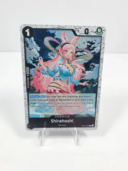 One Piece TCG - Shirahoshi- OP05-082 (PRB-01) - Rare - Jolly Roger Foil - NM - Image 1