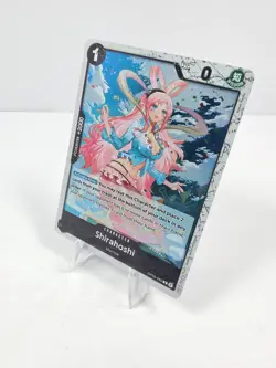 One Piece TCG - Shirahoshi- OP05-082 (PRB-01) - Rare - Jolly Roger Foil - NM - Image 2