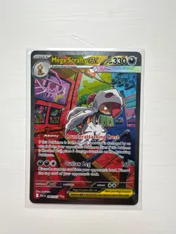 Mega Scrafty ex - 285/217 Ascended Heroes - Pokemon Special Illustration Rare - Image 1