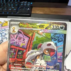 Pokemon TCG Mega Scrafty ex 285/217 - Special Illustration Rare -Ascended Heroes - Image 3