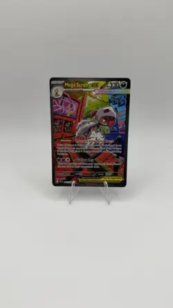 2026 Pokemon Ascended Heroes Mega Scrafty ex Special Illustration Rare #285/217 - Image 1