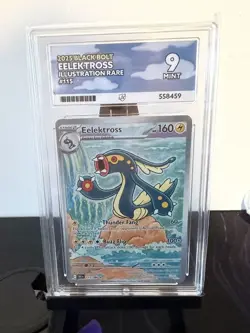 Pokemon Black Bolt - Eelektross - 115/086 - Illustration Art Rare - ACE 9 - Image 1