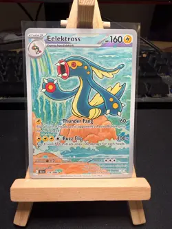 Pokemon TCG Eelektross 115/086 - Illustration Rare - Black Bolt - NM - Image 1