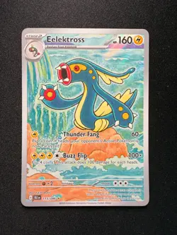 Pokemon TCG Eelektross 115/086 - Illustration Rare - Black Bolt - NM - Image 2