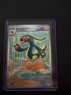 Pokemon TCG Eelektross Illustration Rare Black Bolt 115/086 - NM - Image 1