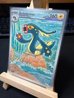 Pokemon TCG Eelektross 115/086 Illustration Rare – Black Bolt – Near Mint - Image 3