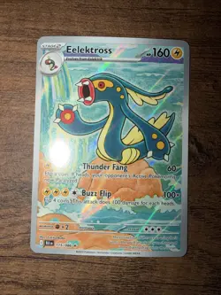 Pokemon TCG Eelektross Black Bolt IR English 115/086 NM - Image 1