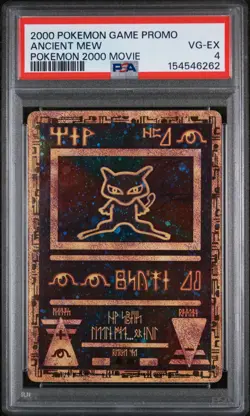 2000 POKEMON GAME MOVIE POKEMON 2000 MOVIE ANCIENT MEW PSA 4 - Image 1