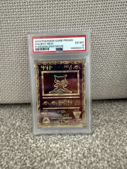 Pokemon TCG Ancient Mew Promo Card 2000 Movie, PSA 6 EX-MT - Image 1