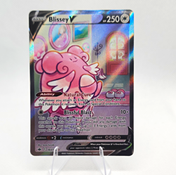 Pokemon Blissey V Alt Full Art 183/198 SWSH06 Chilling Reign UR Holo Eng 2021 - Image 1