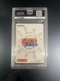 Naruto Uzumaki 003 PSA Magazine Exclusive Promo Kayou Naruto PSA 10 Gem Mint - Image 2