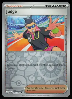 Judge 167/182 Uncommon Destined Rivals Pokemon Reverse Holo Near Mint - Image 1