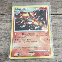 The Pokemon Company Infernape 5/130 Diamond & Pearl Holo Rare 100 HP Stage 2 - Image 1