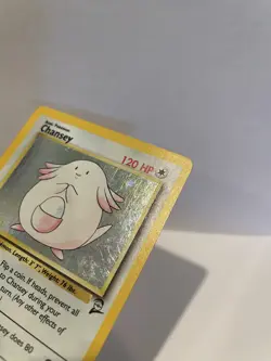 2000 Pokemon Chansey 3/130 Base Set 2 Holo NEAR MINT - Image 4