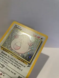 2000 Pokemon Chansey 3/130 Base Set 2 Holo NEAR MINT - Image 5