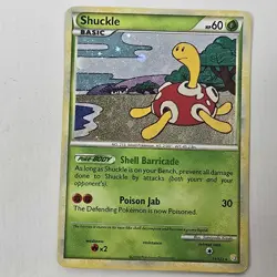 Shuckle 11/123 Holo HeartGold SoulSilver Pokemon Card Trading Card - Image 1