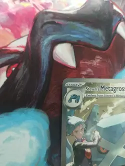 Pokemon TCG Steven's Metagross ex 289/217 Ascended Heroes SIR - Image 4