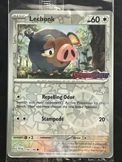 Pokemon Lechonk Promo Sealed - 154/198 4 - Image 1