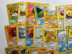 Huge Lot 36 Pokemon Cards -5 Duplicates- All are NEAR MINT 1995, 96, 98 - Image 2