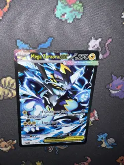 Pokemon TCG Mega Zeraora EX 114/084 SIR PBLN Rare Holo EN - Image 2