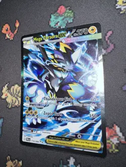 Pokemon TCG Mega Zeraora EX 114/084 SIR PBLN Rare Holo EN - Image 4