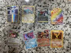 Pokemon Card Lot Of 8 Moltres 1st Edition Charizard Snorlax Lugia Salamence - Image 2
