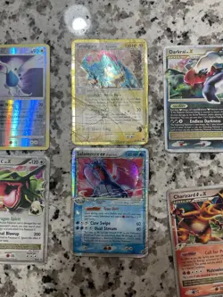 Pokemon Card Lot Of 8 Moltres 1st Edition Charizard Snorlax Lugia Salamence - Image 4
