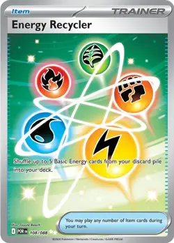 Energy Recycler - 108/088 - NM Holofoil ME03: Perfect Order (POR) - Image 1