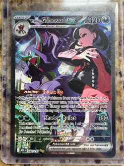 Pokemon Marnie's Grimmsnarl ex (Special Illustration Rare) #287 Ascended Heroes - Image 1
