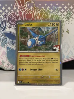 Latios 101/132 Cosmos Holo Play! Stamp Prize Pack Series 8 Pokemon TCG NM - Image 1