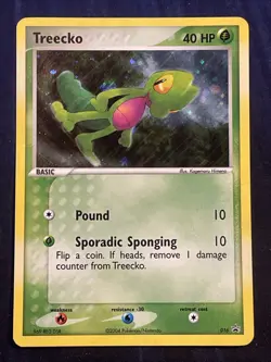 Pokemon TCG Treecko 016 Nintendo Promo Holo English 2004 Kagemaru Himeno - Image 1