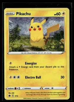 Pikachu 7/15 McDonald's Collection 2022 Pokemon - Image 1