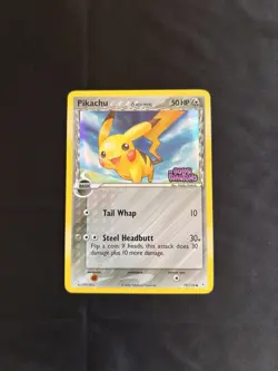 Pokemon: Pikachu (Delta Species) 79/110 Holon Phantoms Reverse Holo MP - Image 3