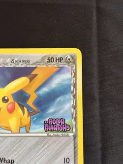 Pokemon: Pikachu (Delta Species) 79/110 Holon Phantoms Reverse Holo MP - Image 5