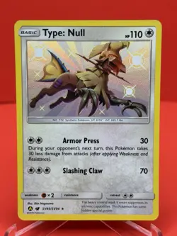 Type: Null SV45/SV94 Hidden Fates: Shiny Vault Holo Rare Pokemon - Image 1