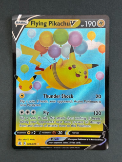 Flying Pikachu V 006/025 25th Anniversary Pokemon Celebrations Ultra Rare Holo - Image 2