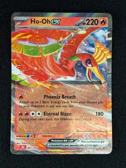 Ho-oh ex Classic Collection Holo 007/034 Trading Card Game Classic (NM) - Image 2