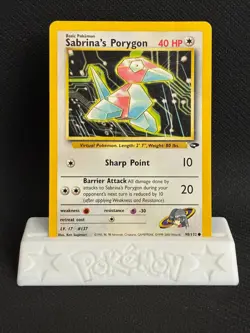 Sabrina's Porygon - 98/132 - Gym Challenge - Pokemon - Common (HP) - Image 1