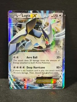 Pokemon LUGIA EX 68/98 HOLO Ancient Origins Playing Card TCG (a) ** L@@K * - Image 1