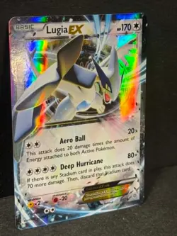Pokemon LUGIA EX 68/98 HOLO Ancient Origins Playing Card TCG (a) ** L@@K * - Image 2