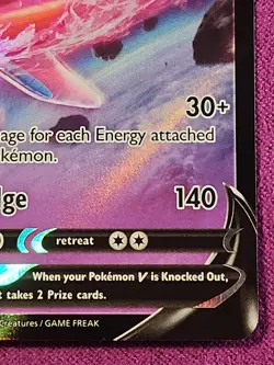 Pokemon TCG Deoxys V SWSH266 Sword & Shield Promo Holo Card LP - Image 2