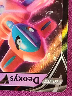 Pokemon TCG Deoxys V SWSH266 Sword & Shield Promo Holo Card LP - Image 5