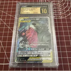 Pokemon Mega Sableye & Tyranitar GX 054/094 Sm11 Miracle Twin JP CGC Pristine 10 - Image 1