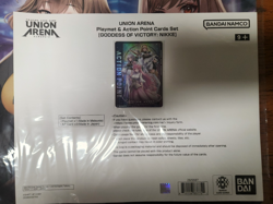 Union Arena Card Game Goddess Of Victory: Nikke Playmat + Action Point Sealed - Image 2